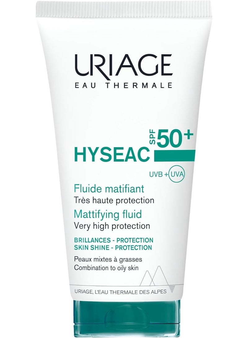 Uriage Hyséac Fluid SPF50+ 50ml - Image 1